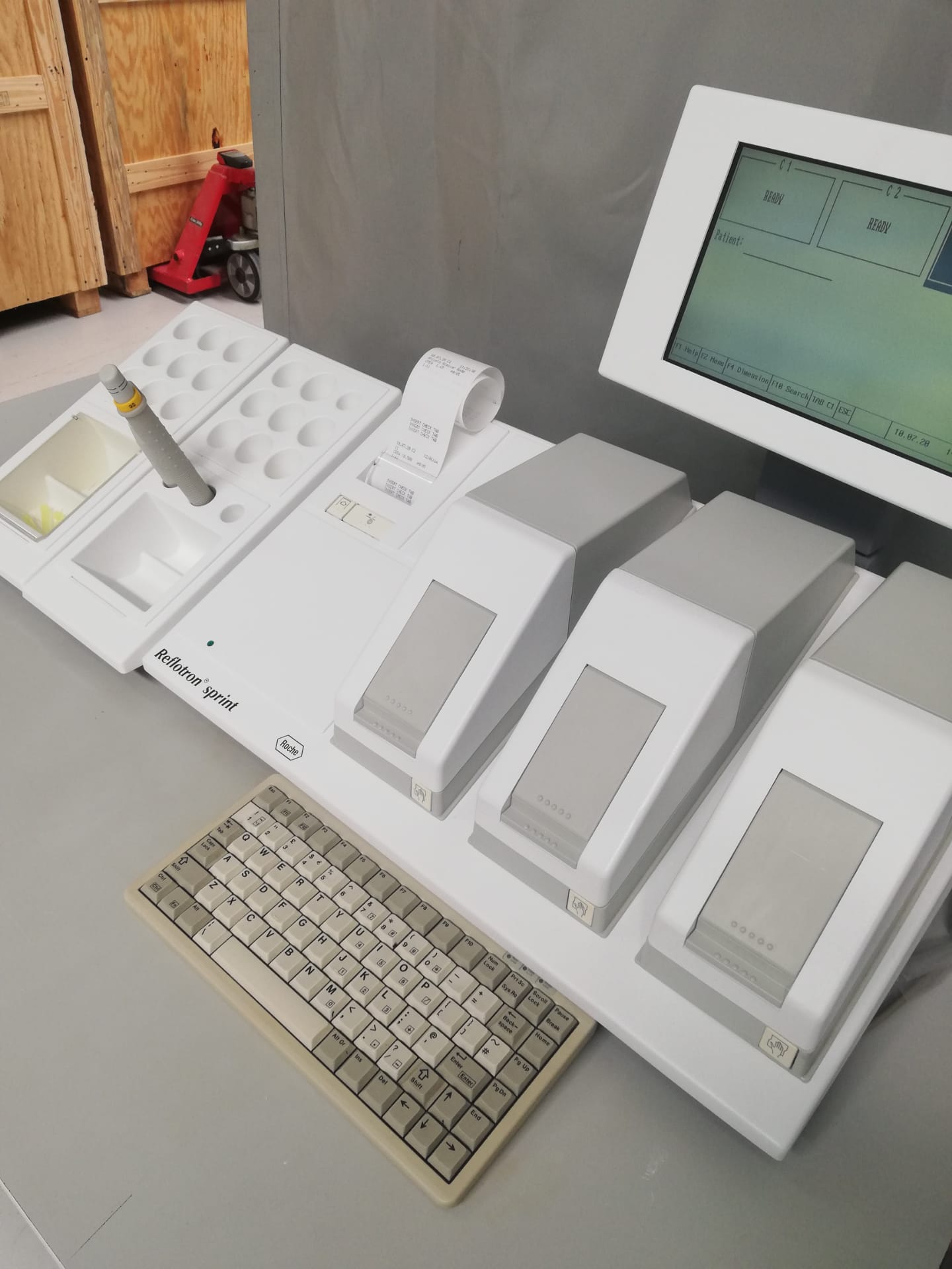 Remodelado Roche Reflotron Sprint Dry Chemistry Reader