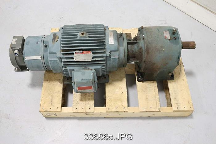 Used Dodge 250DM5A Gear Reducer, Ratio 11.4/1 #33686
