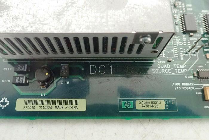 Used Agilent HP G1099-60010 Main Circuit Board with G1099-60001 Board Assembly