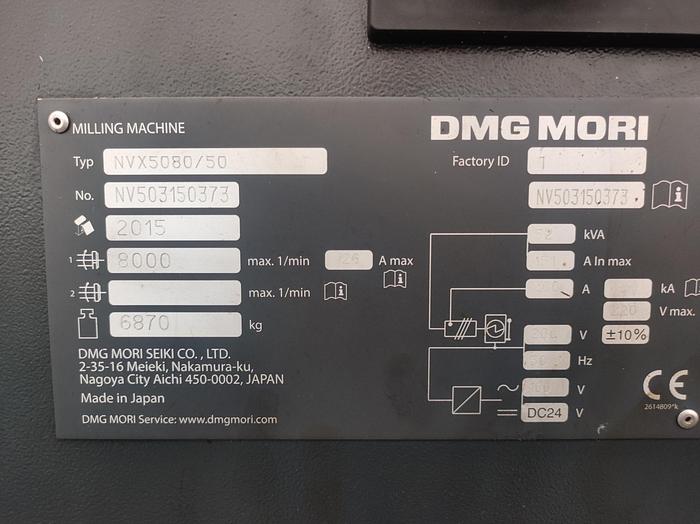 Used 2015 DMG NVX-5080