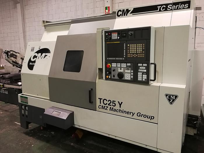 Used CNC LATHE CMZ TC 25 AND FANUC 32 i
