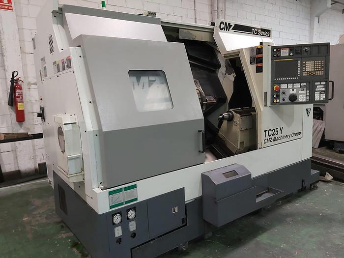 Used CNC LATHE CMZ TC 25 AND FANUC 32 i