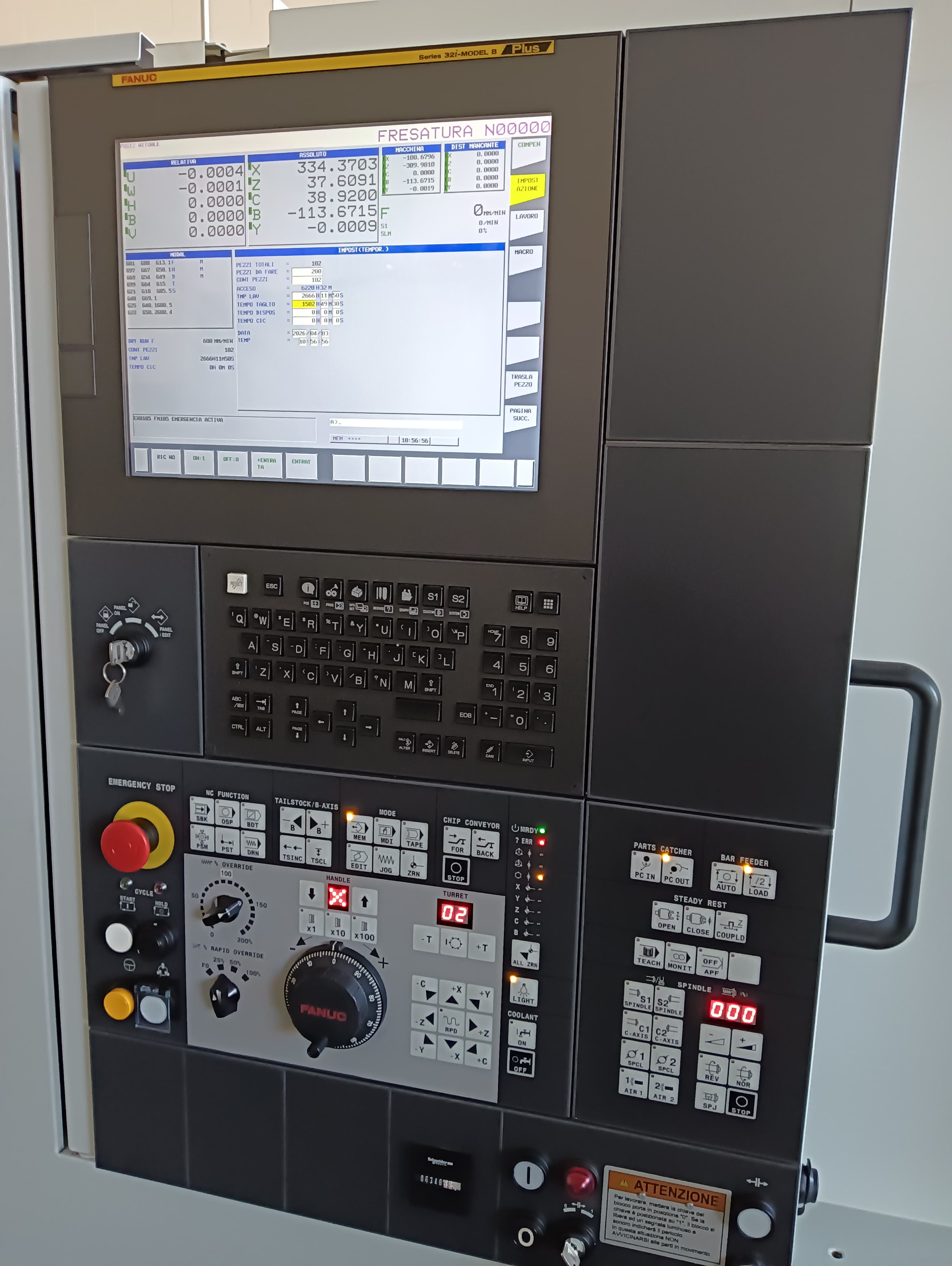 Used 2010 CMZ TC 25YS/800 GANTRY GL20