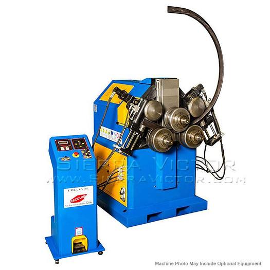 ERCOLINA Angle Roll-Section Bender with Hydraulic 3-Axis Twist Correctors CE70H3-RLI