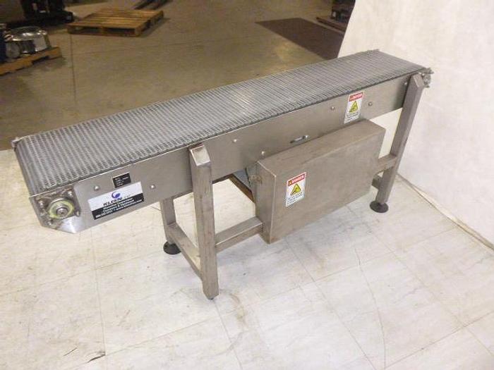 Used Kleenline Intralox Belt Conveyor; 12"W x 5'6"L