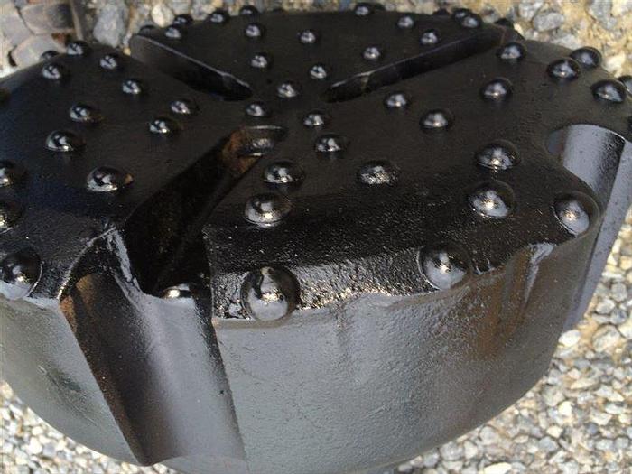 Used 0 Ingersoll-Rand HAMMER BIT, IR 112 SHANK, 17-1/4" HEAD, CONCAVE FACE, DOMED BUTTONS