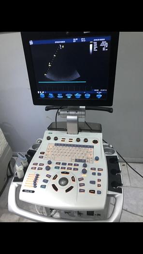 Used GE Vivid S6 Ultraschallsystem mit Flat Monitor, 2x Sonden
