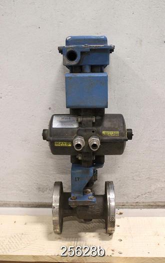 Used Neles Jamesbury 1" Air Operated Ball Valve #25628