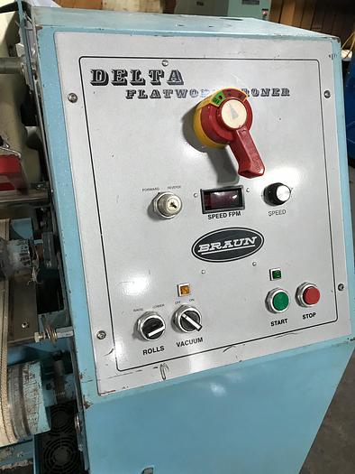 Used 2006 BRAUN 2 ROLL 48" X 120" STEAM IRONER