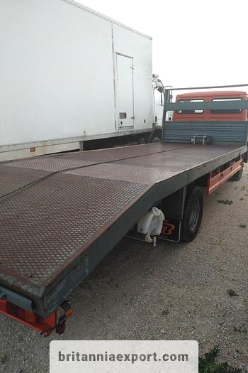 Used 1992 BASMORAIS tow recovery truck body with winch.