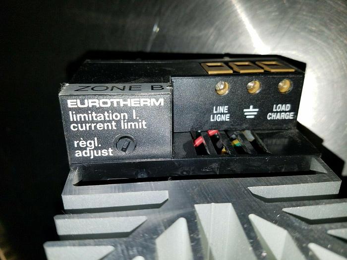 Used Eurotherm Relay Switch with heat sink 425A 25A/240V/200V CL/-1-1100 Ships Free