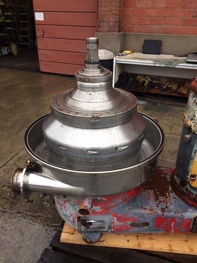 Used Centrifuge, Disc, Nozzle, Westfalia, SIG 15007, 316 S/st, #Z203100