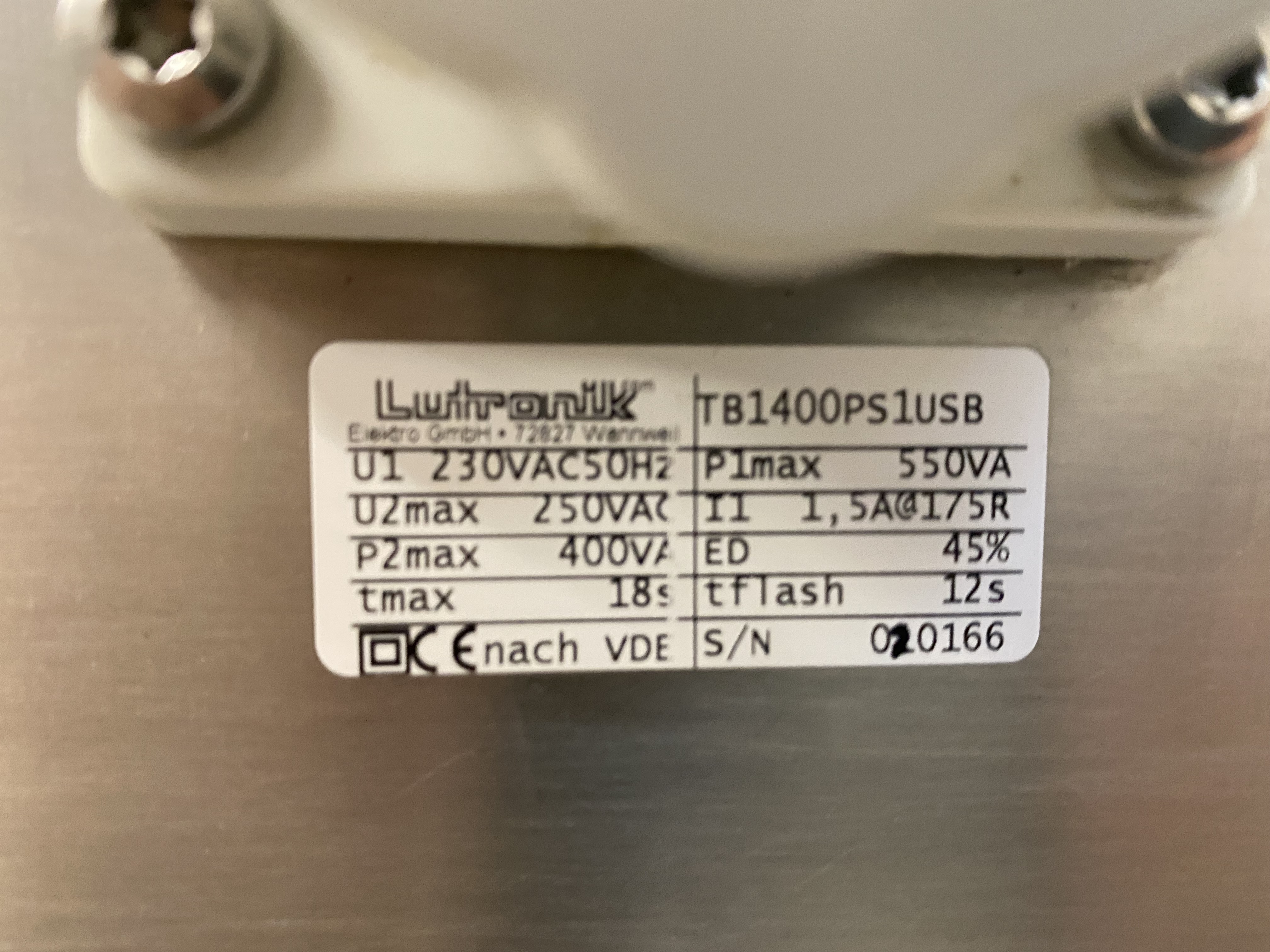 Begagnad Lutronik Powerstun 16 med registering