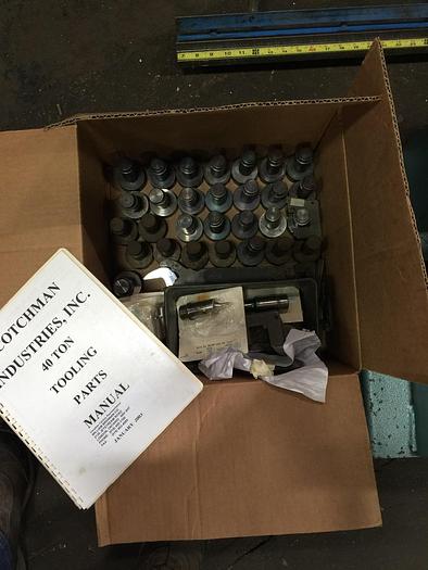 Used 40 TON SCOTCHMAN, HYDRAULIC IRONWORKER