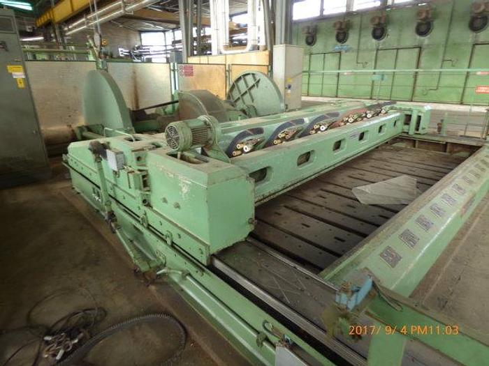 Used Horizontal slicer machine Colombo e Cremona working size 4000 mm