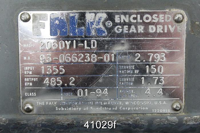 Used Falk 2060YI-LD Gear Box #41029