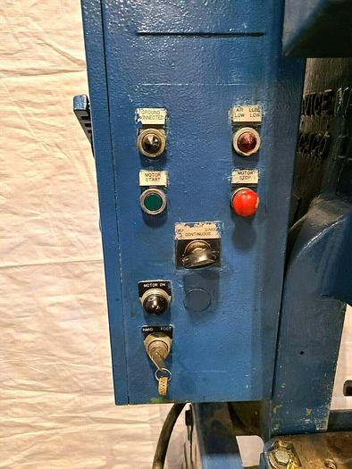 Used Rouselle 14 Ton Stamping Punch Press Air Clutch Brake Stamp Forge Pierce Metal