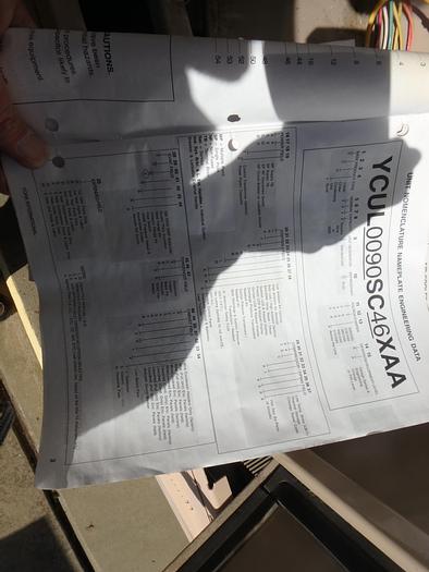 Used Pace Company P-36 Air Handler With York Chiller - Outside