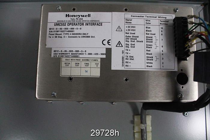 Unused Honeywell UMC800 Controller #29728