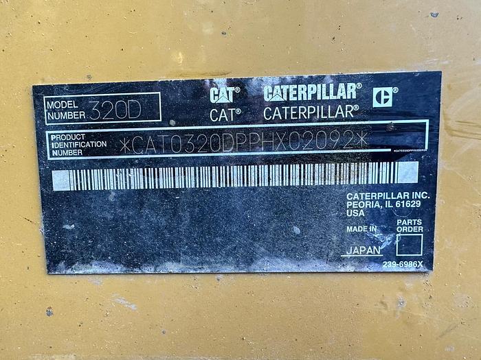 Used 2009 CATERPILLAR 320DL
