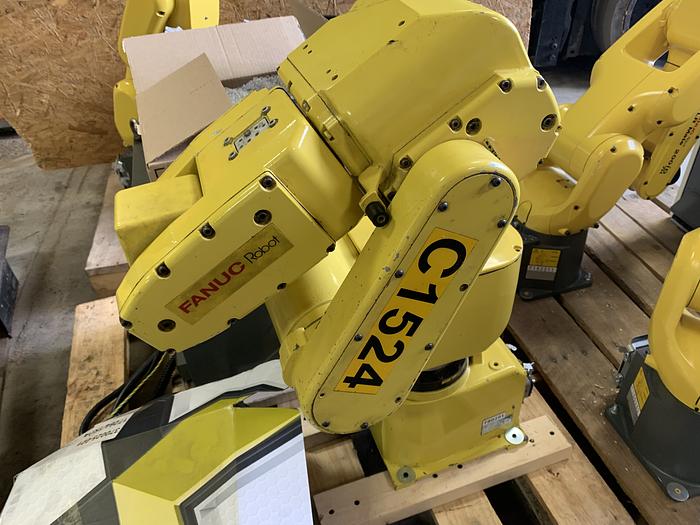 Used FANUC LR MATE 200iB 6 AXIS CNC ROBOT WITH LR MATE RJ3iB CONTROLLER
