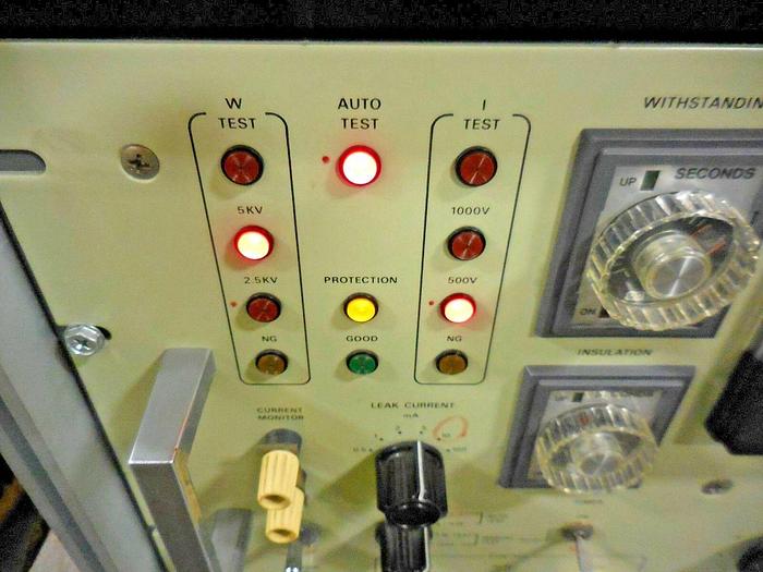 Used Kikusui Electronics 860A Withstanding Voltage/ Insulation Resistance Auto Tester