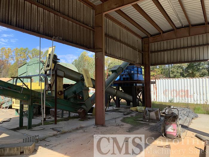 Used MEC 10.5x32 Triple Pass Drum Dryer