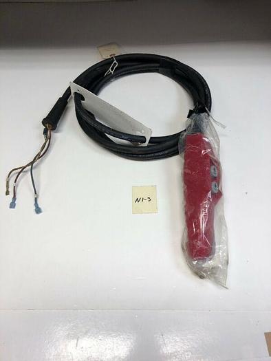 Used COLUMBUS MCKINNON UP/DOWN HOIST CONTROL GF10 P/N 82894 3/C #16 AWG # 1137M JOHN