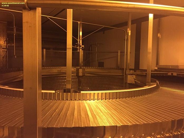 Used FRIGOSCANDIA GYROCOMPACT M76L-08-15-12 NN CCR. Freezers