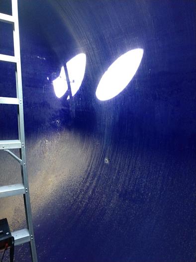 Used Tank, 12,000 Gallon, Glass Lined, 10'6" X 17'8", 15 PSI, Horiz., #S731113