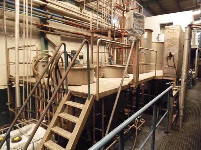 Used BENNINGER Indigo slasher dyeing line