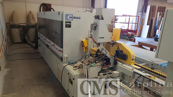Used 2002 Homag KL 73/A3 Edgebander with Return Conveyor