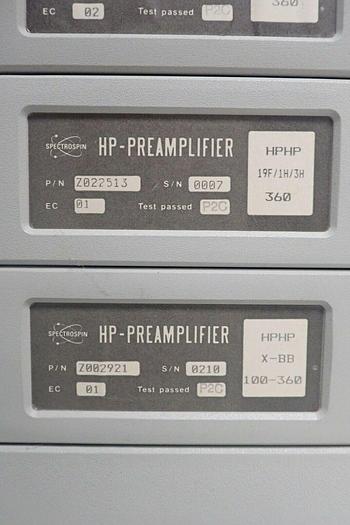 Used Bruker Spectrospin HP-Preamplifier Z002513 Z002666 Z002514 Z022513 Z002921