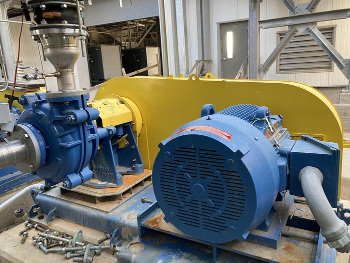 Used Used Weir Warman Model 064EEYAHCCCMW92 6 X 4 AH slurry pump