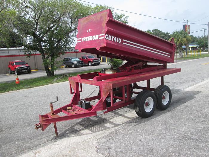 Used Freedom GDT 410 Dump Trailer/Cart