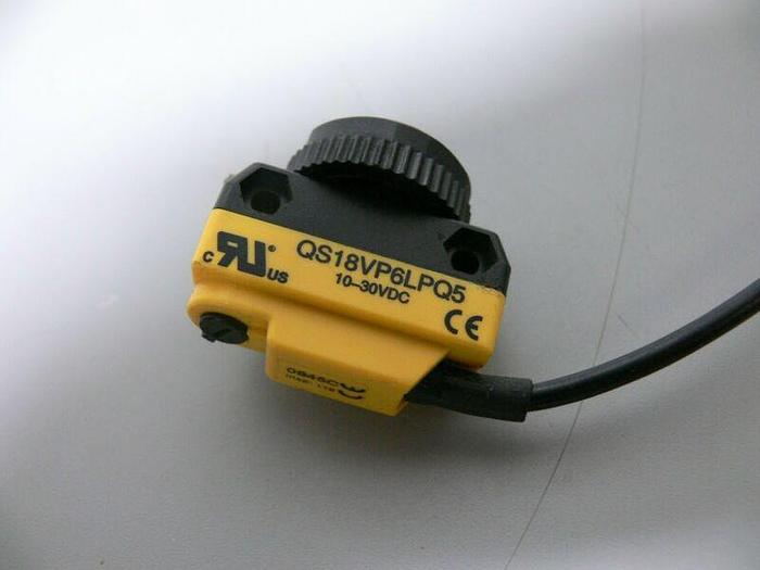 Used Banner QS18VP6LPQ5 10-30VDC Photoelectric Sensor