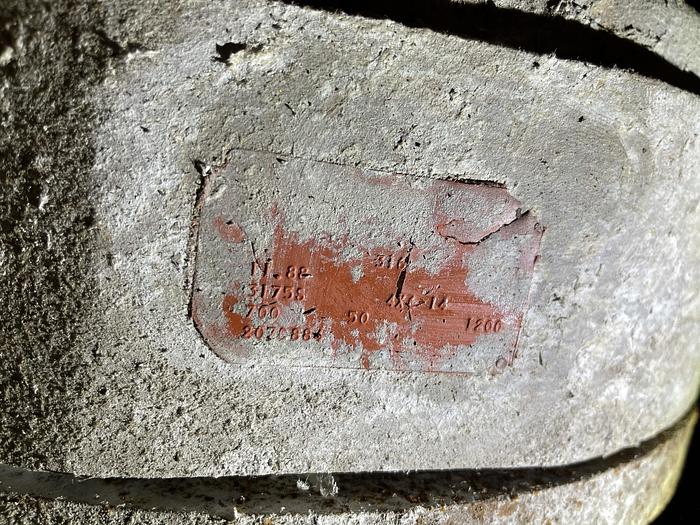 Used GOULDS 3175S 4X6-14 CENTRIFUGAL  PUMP 316 S/S WITH 20HP MOTOR