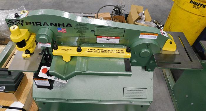 NEW Piranha P50 Hydraulic Ironworker P50