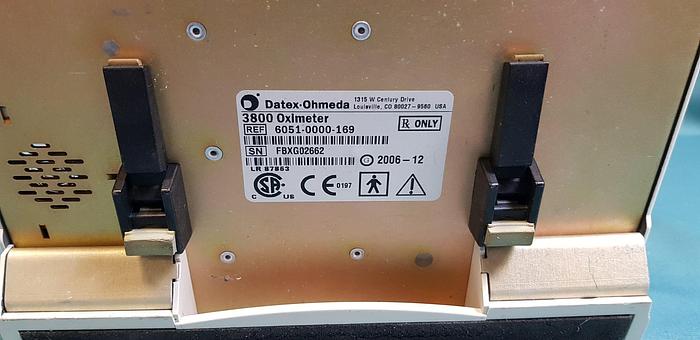 Gebraucht Datex Ohmeda 3800 TruTrack + Pulsoximeter