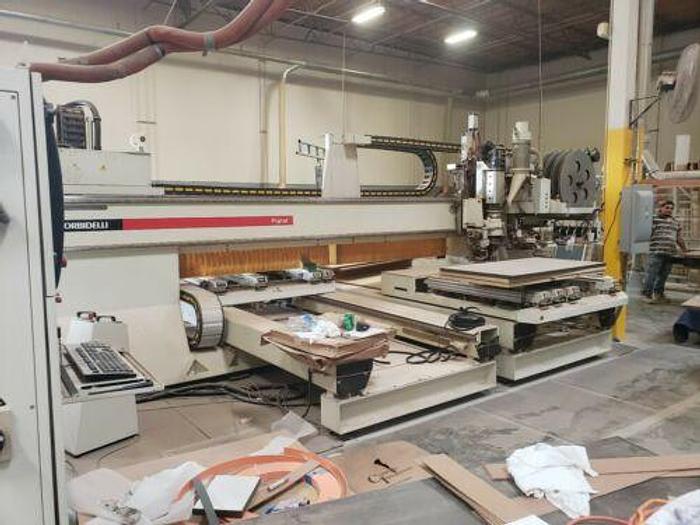 MORBIDELLI PLANET ST-SUPER-HP CNC, DRILLING, ROUTING, EDGEBANDING MACHINE