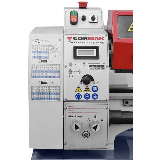 Cormak Tytan 750 Universal Lathe
