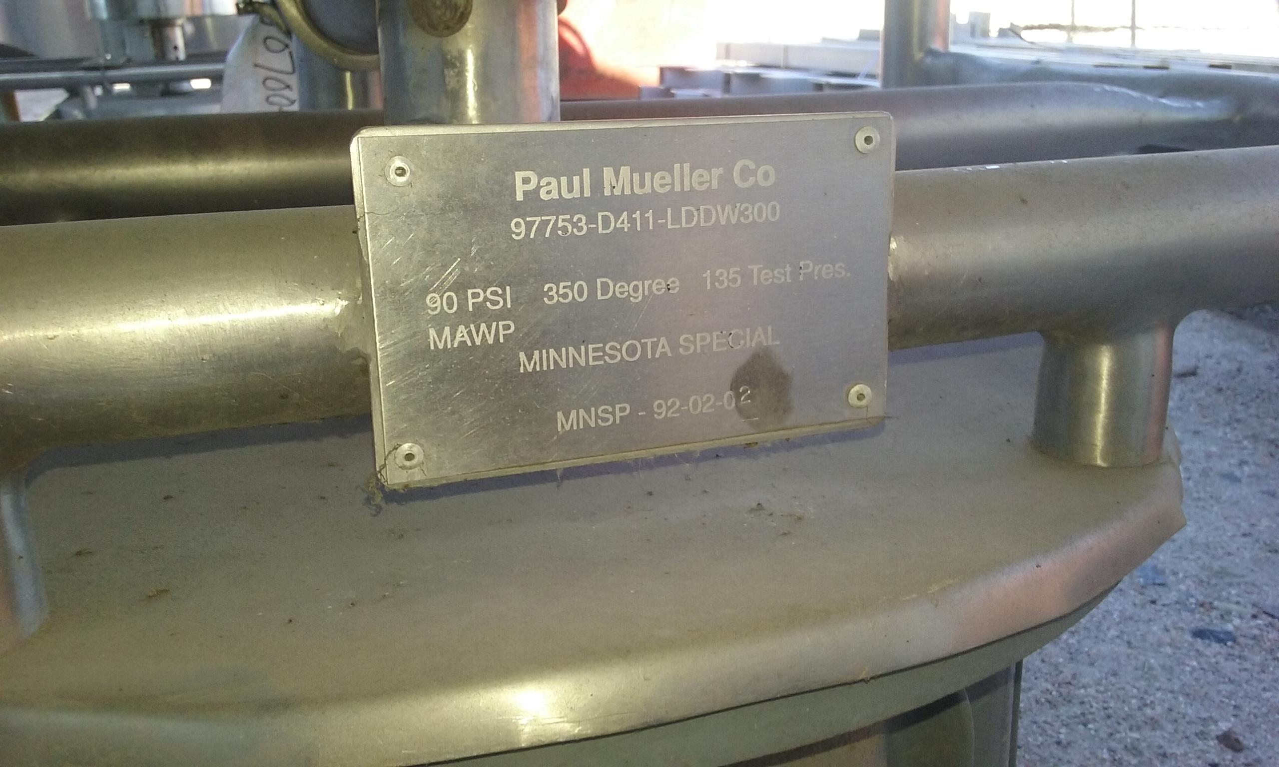 Used 300 GALLON LIQUIFIER TANK