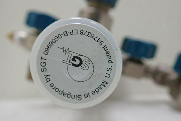 Used Airgas Y12-SR145D Gas Regulator with Smart Indicating Regulator SIR Cartridge