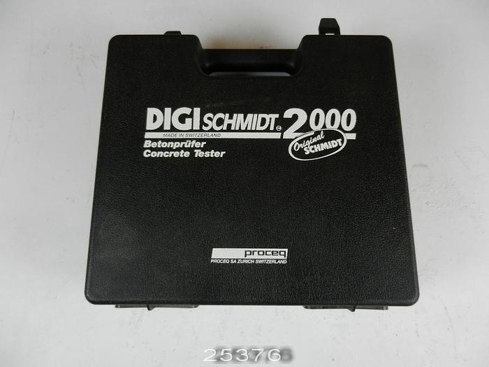 Used Proceq DIGI-SCHMIDT2000 Roll Hardness Tester, Digital, Type Nl/Ld, Concrete Test Hammer Also Used For Paper Roll Hardness Test. With Rs232 Serial Interface. #25376