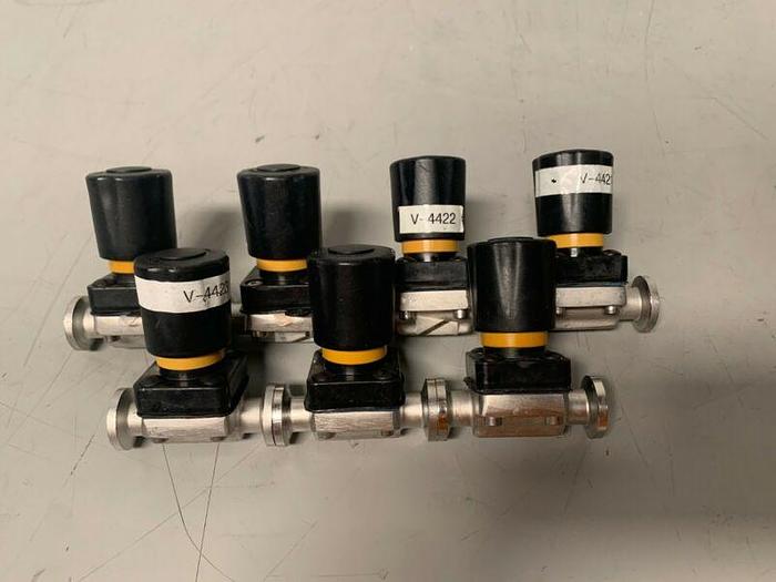 Used Crane-Saunders 4-76456-1-1 .5" 316L Stainless Steel Diaphragm Valve