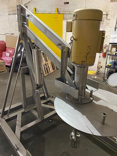 Used Admix  MHL 102 SS  Hi Shear Mixer on Hoist stand SS