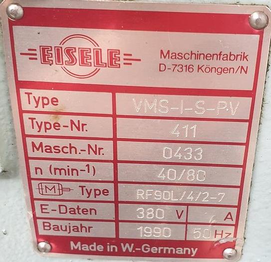 Gebraucht Halbautomatische Kaltkreissäge Eisele VMS-I-PV