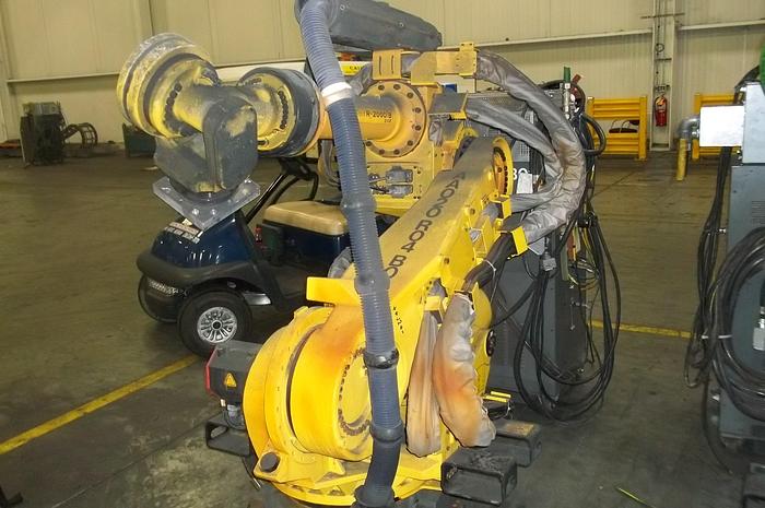 Used FANUC ROBOT LIQUIDATION SALE R2000iB/210F ROBOTS WITH R30iA CONTROLLERS (400) LOW HOUR UNITS AVAILABLE