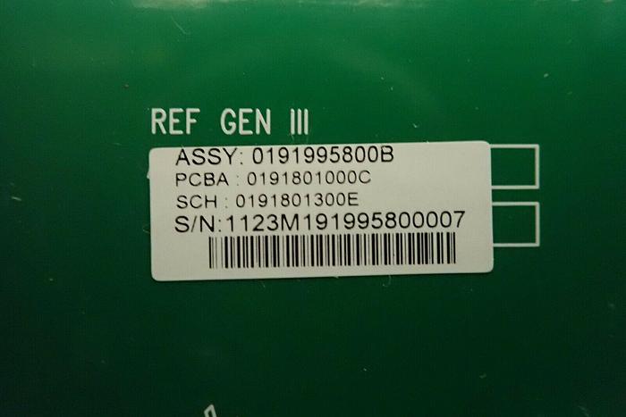 Used Varian 0191995800B 01-919958-00 Board Assembly