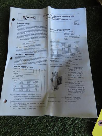 Moore Transducer 77-16